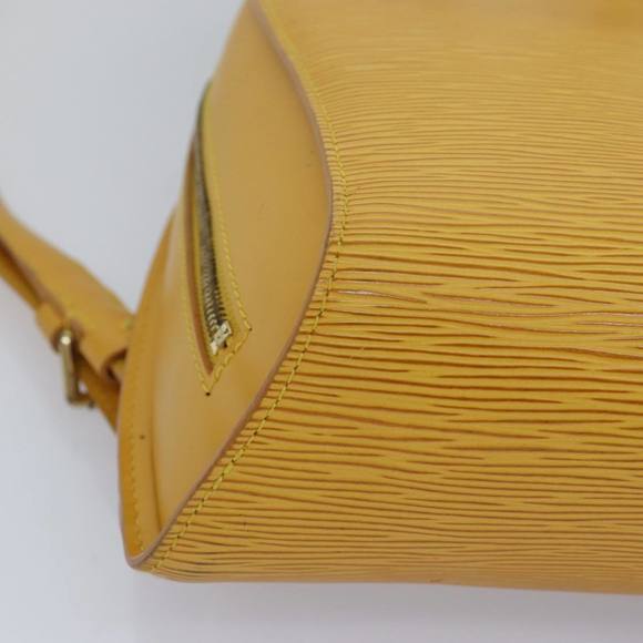 LOUIS VUITTON Epi Mabillon Backpack Yellow M52239 LV Auth 82929 - Picture 14 of 16